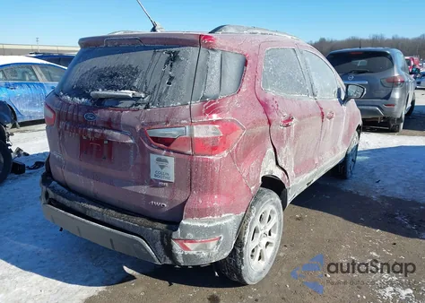 2019 Ford Ecosport Se z USA, uszkodzony, nr VIN MAJ6S3GL6KC300946